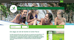 Desktop Screenshot of dagjecenterparcs.be
